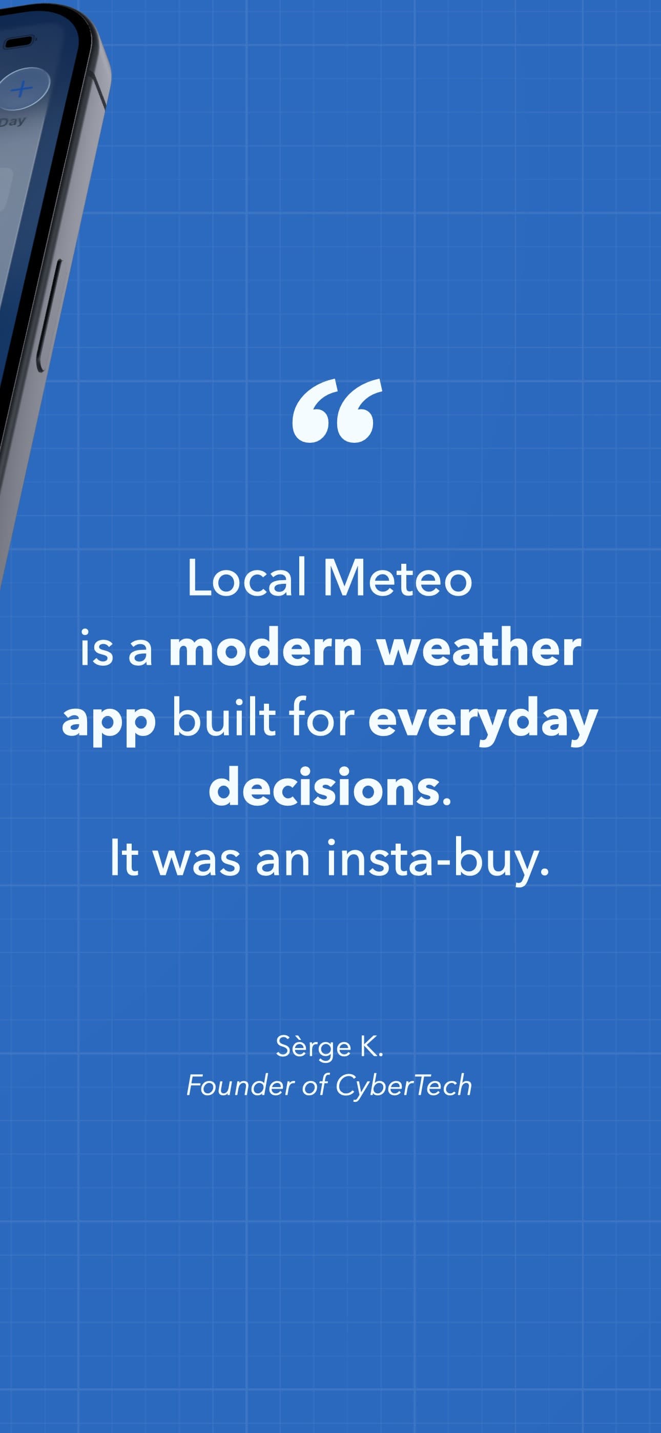 A weather quote