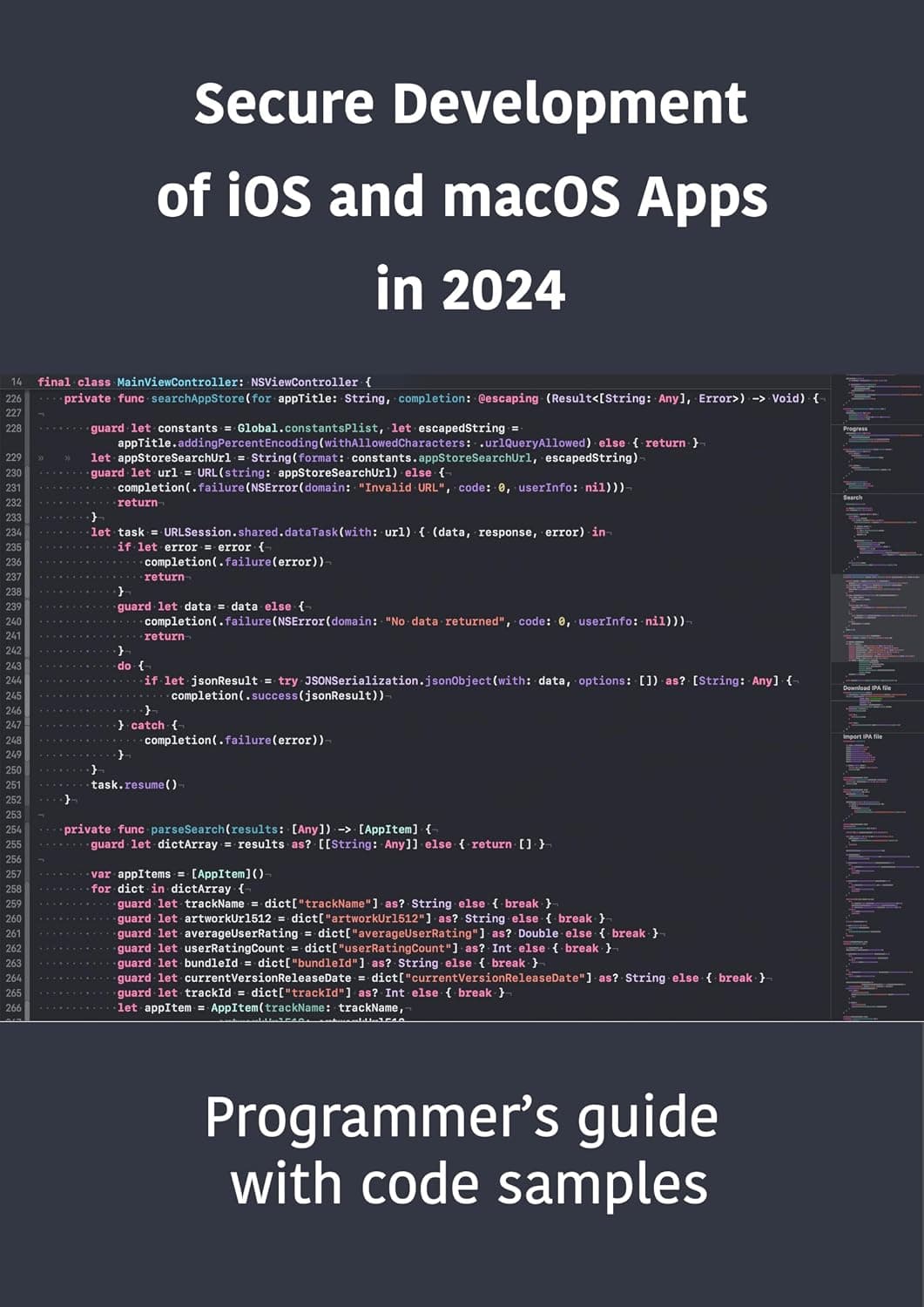 Cover of Secure Development of iOS and macOS Applications